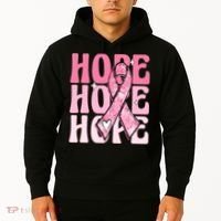 Pink Ribbon Hope Breast Cancer Hoodie thumb 2