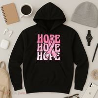 Pink Ribbon Hope Breast Cancer Hoodie thumb 3