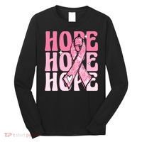 Pink Ribbon Hope Breast Cancer Long Sleeve Shirt thumb 0