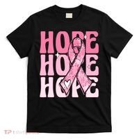 Pink Ribbon Hope Breast Cancer T-Shirt thumb 0
