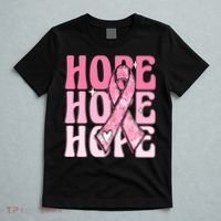 Pink Ribbon Hope Breast Cancer T-Shirt thumb 5