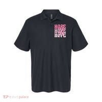 Pink Ribbon Hope Breast Cancer Polo thumb 0