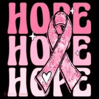 Pink Ribbon Hope Breast Cancer Women's Hoodie thumb 2