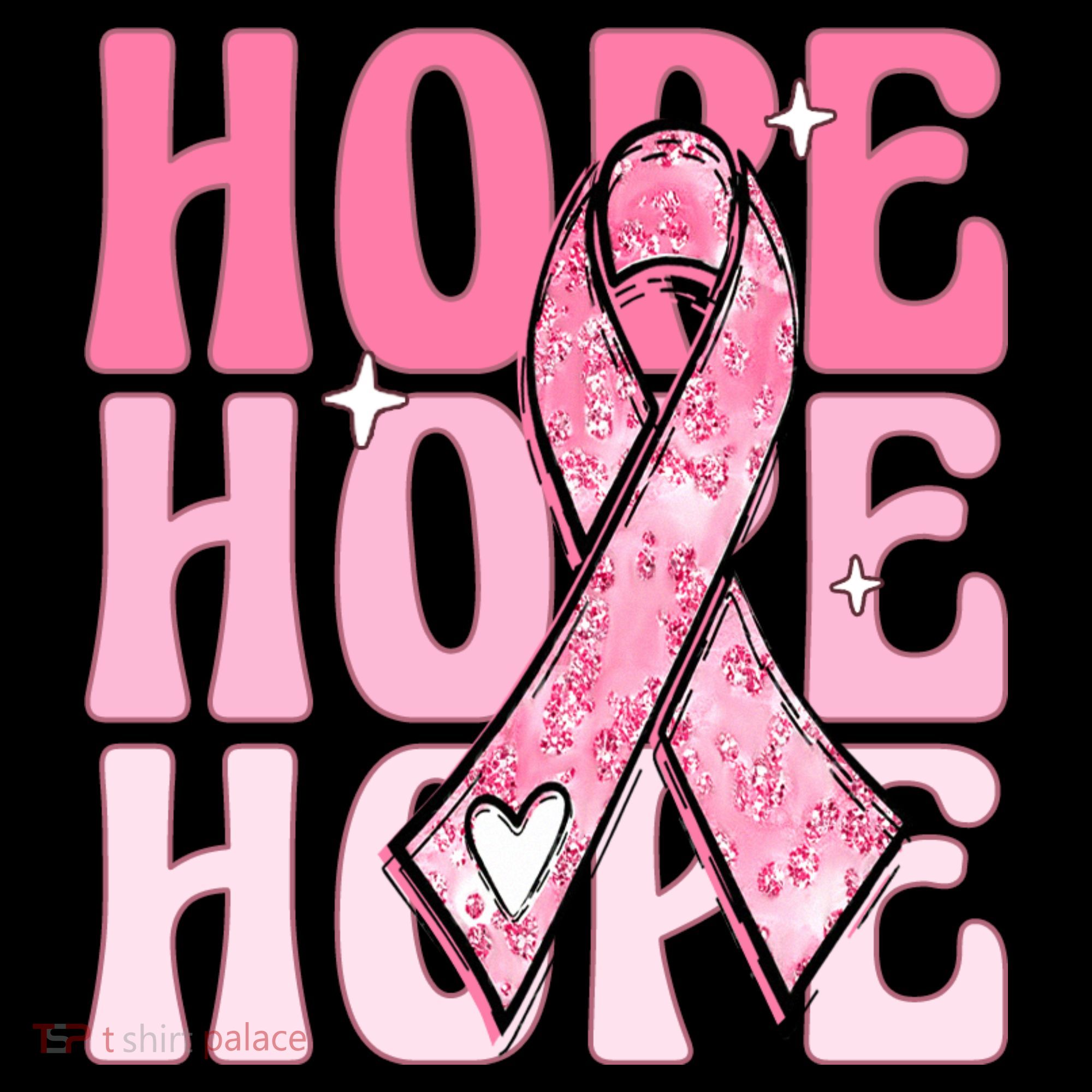 Pink Ribbon Hope Breast Cancer Women's Hoodie