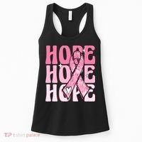 Pink Ribbon Hope Breast Cancer Women's Tank Top thumb 0