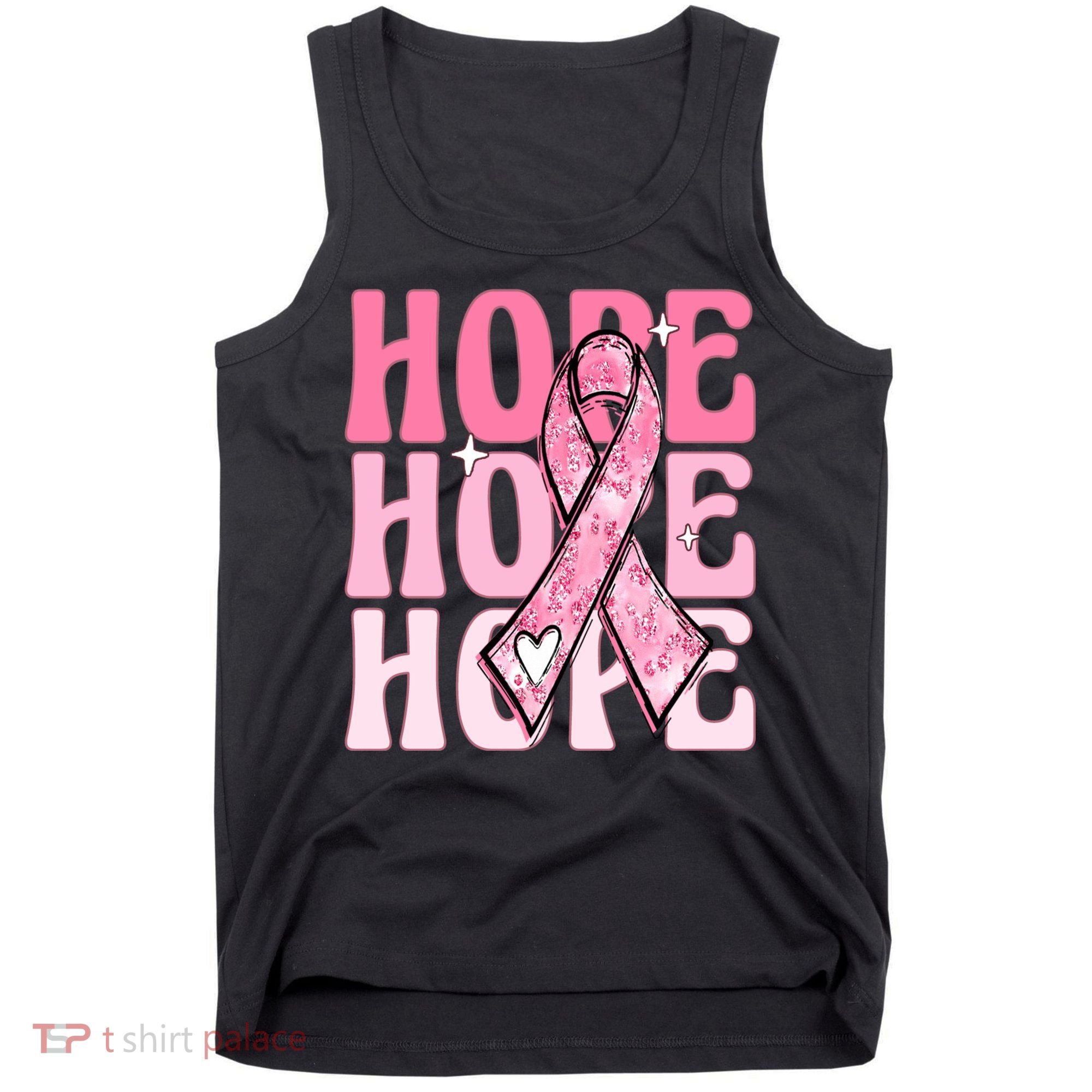 Pink Ribbon Hope Breast Cancer Tank Top