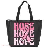 Pink Ribbon Hope Breast Cancer Tote Bag thumb 0