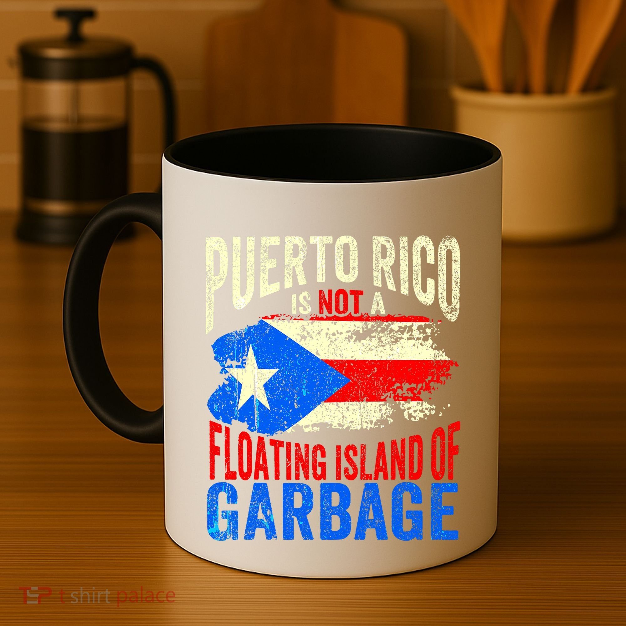 Puerto Rico Is Not A Floating Island Of Garbage Coffee Mug