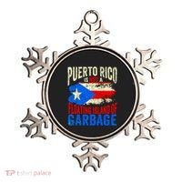 Puerto Rico Is Not A Floating Island Of Garbage Ornament thumb 0