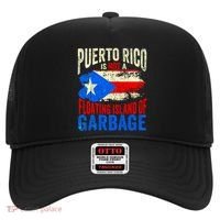 Puerto Rico Is Not A Floating Island Of Garbage Hat thumb 0
