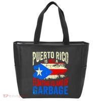 Puerto Rico Is Not A Floating Island Of Garbage Tote Bag thumb 0