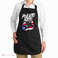Puerto Rico In Boxing Gloves Hispanic Boxing Fighter Gift Apron thumb 2
