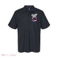 Puerto Rico In Boxing Gloves Hispanic Boxing Fighter Gift Polo thumb 0
