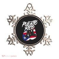 Puerto Rico In Boxing Gloves Hispanic Boxing Fighter Gift Ornament thumb 0