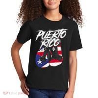 Puerto Rico In Boxing Gloves Hispanic Boxing Fighter Gift Kids T-Shirt thumb 2