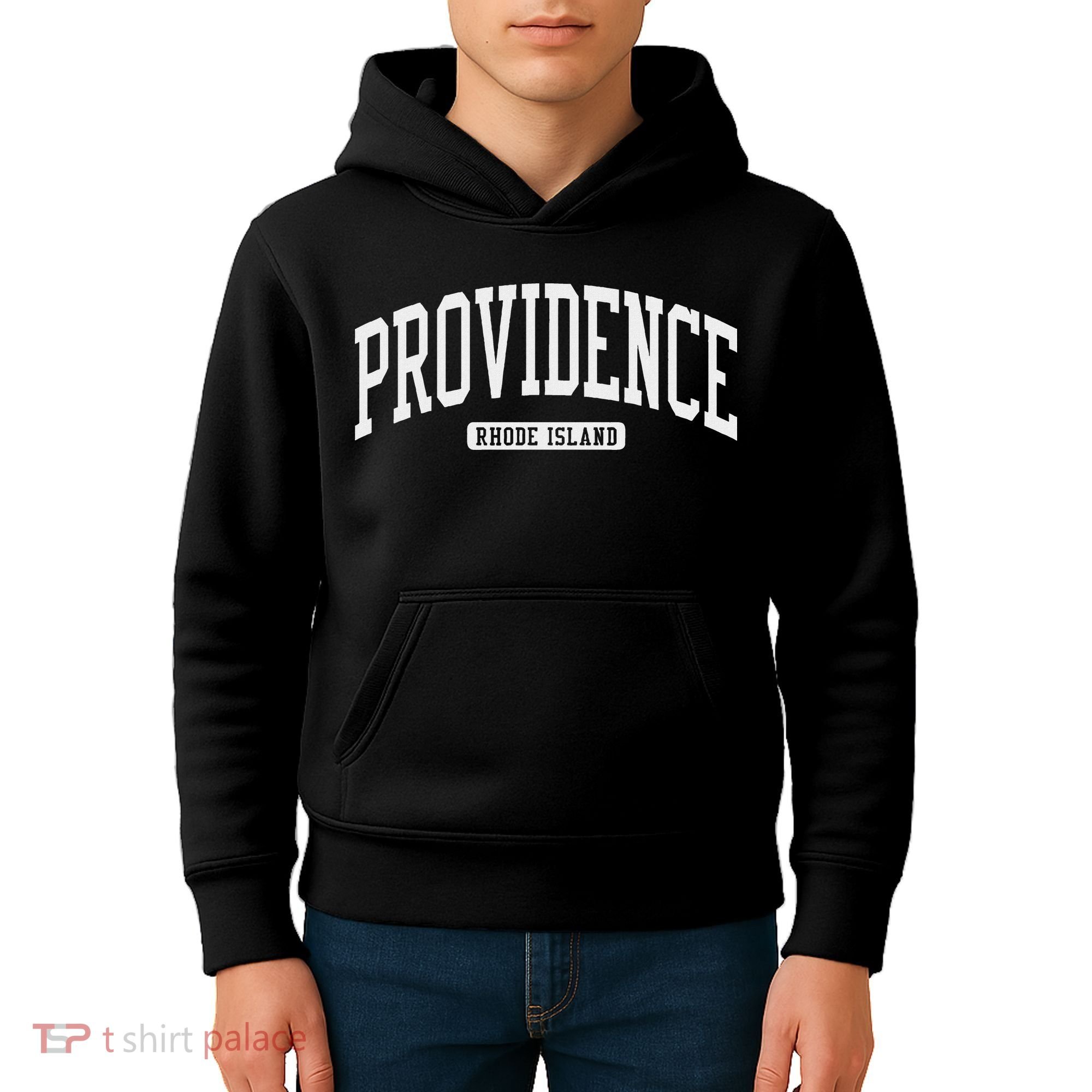 Providence Rhode Island Ri College Style Kids Hoodie