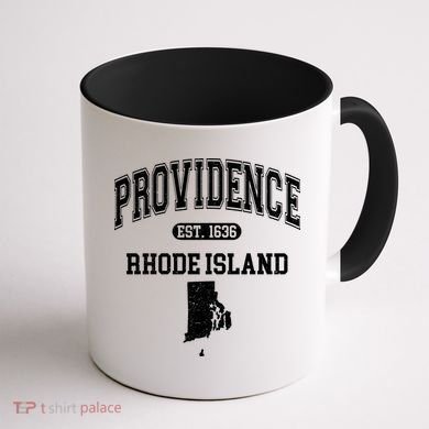 Providence Rhode Island Est 1636 Coffee Mug back