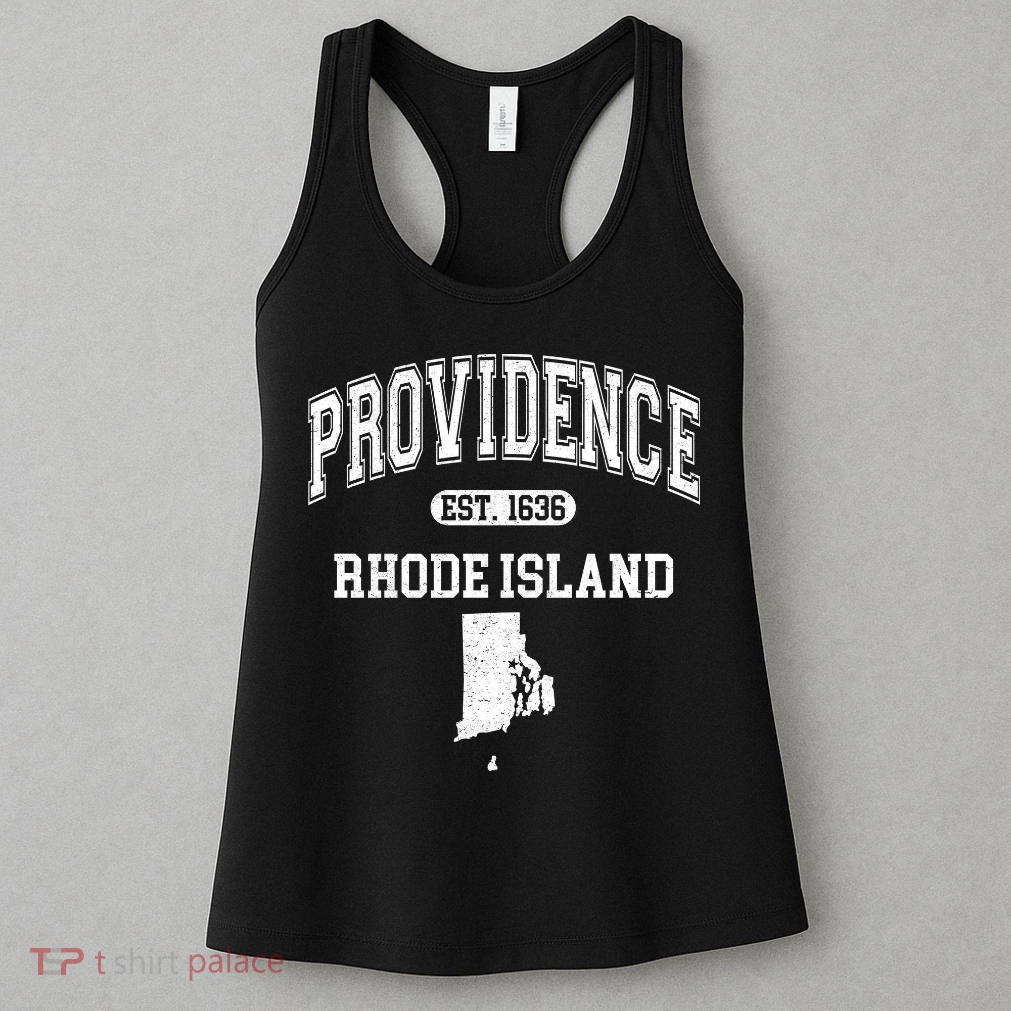 Providence Rhode Island Est 1636 Women's Tank Top