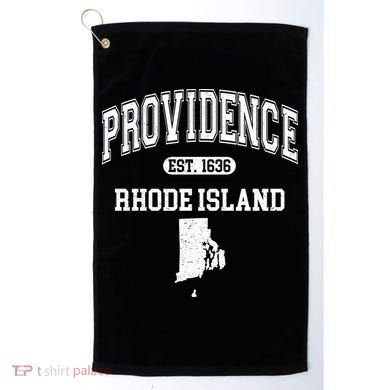 Providence Rhode Island Est 1636 Golf Towel