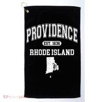Providence Rhode Island Est 1636 Golf Towel thumb 0