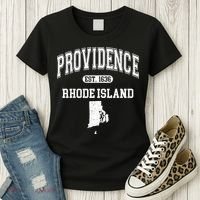 Providence Rhode Island Est 1636 Women's T-Shirt thumb 3