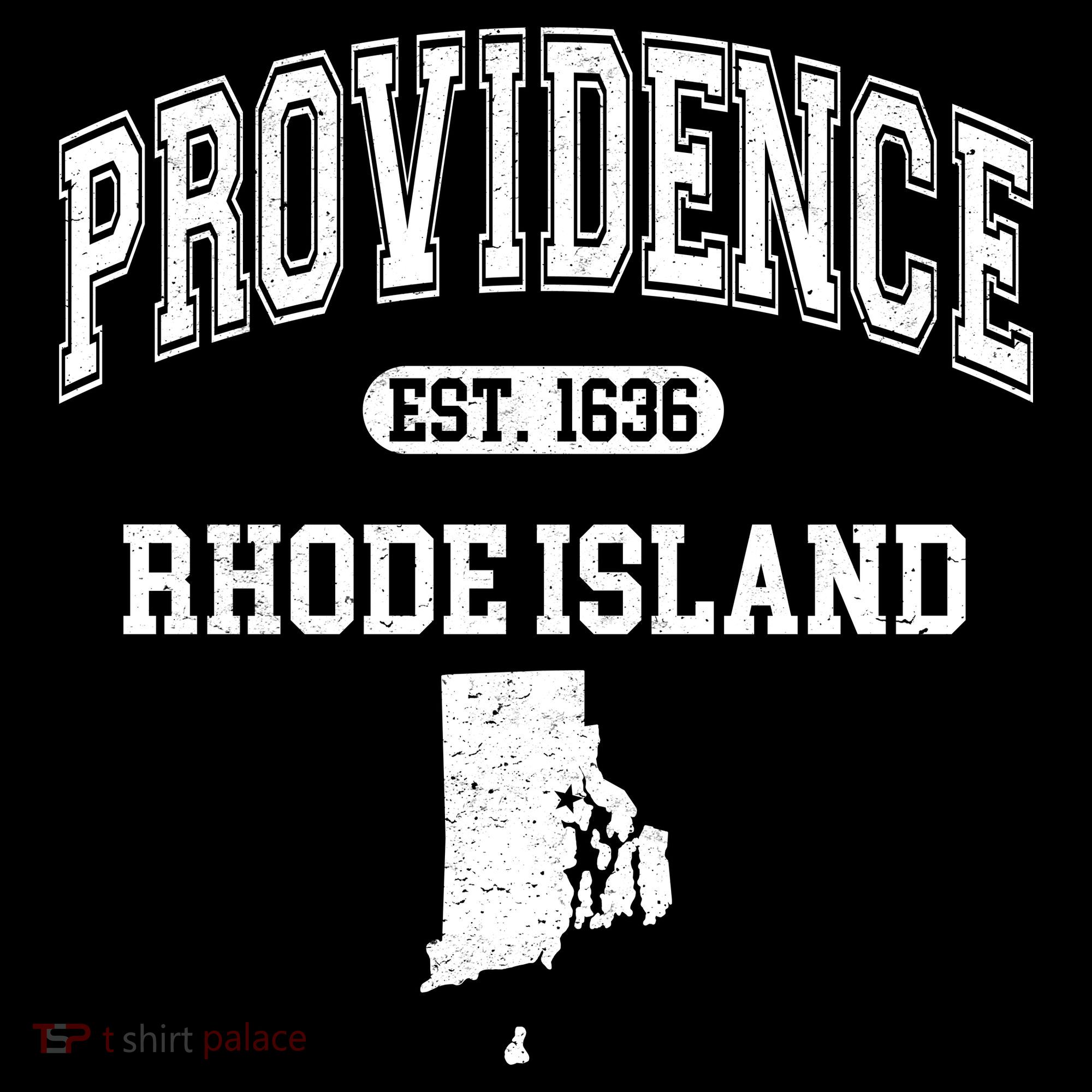 Providence Rhode Island Est 1636 Women's T-Shirt