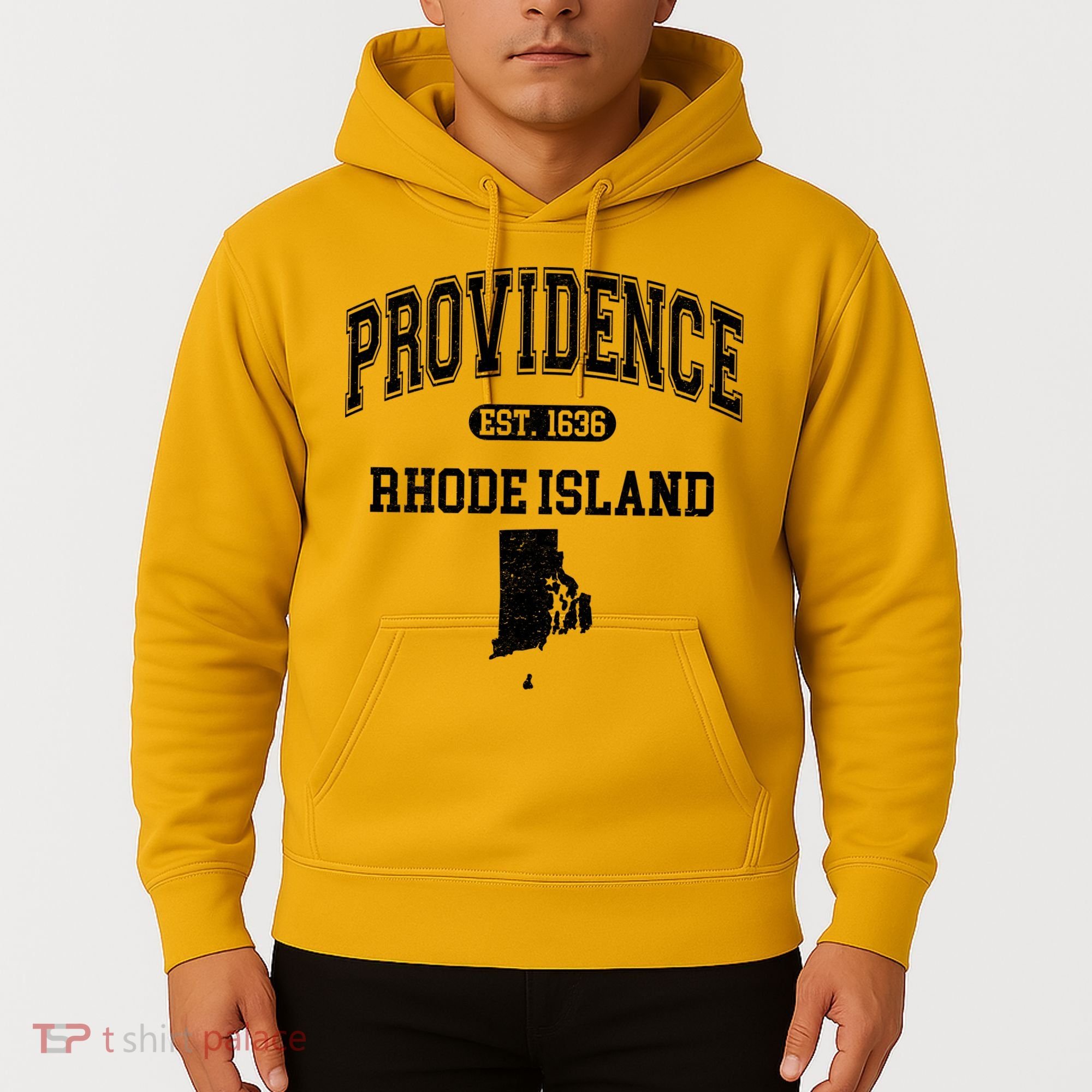 Providence Rhode Island Est 1636 Hoodie