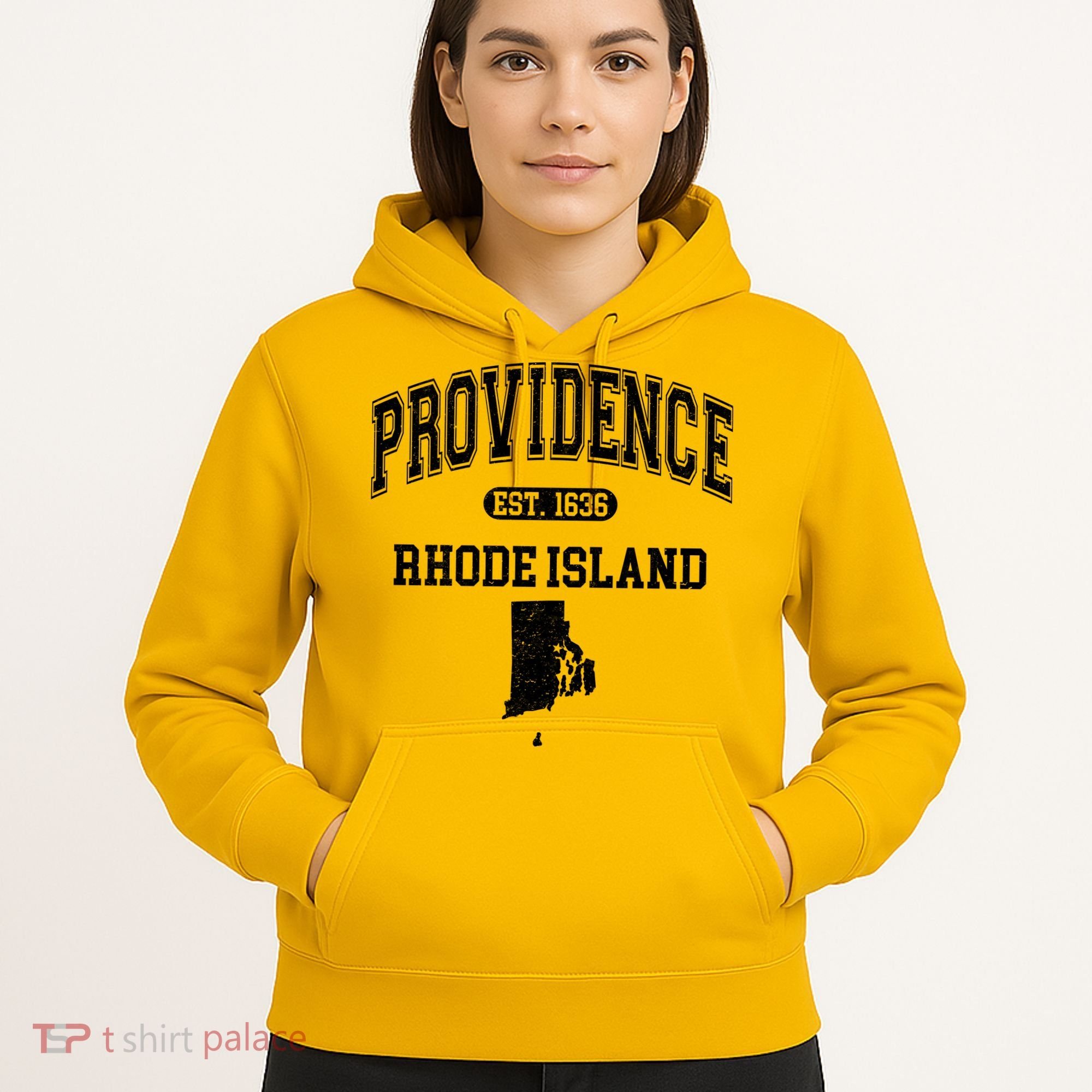 Providence Rhode Island Est 1636 Hoodie