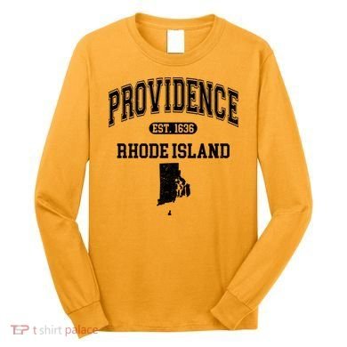 Providence Rhode Island Est 1636 Long Sleeve Shirt