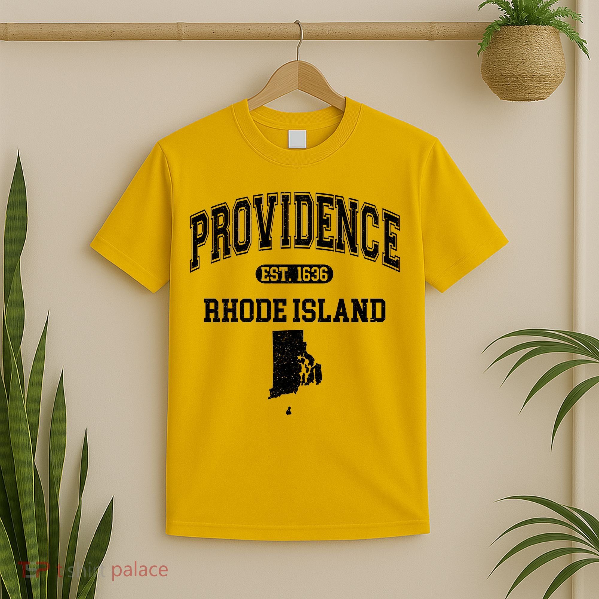 Providence Rhode Island Est 1636 T-Shirt
