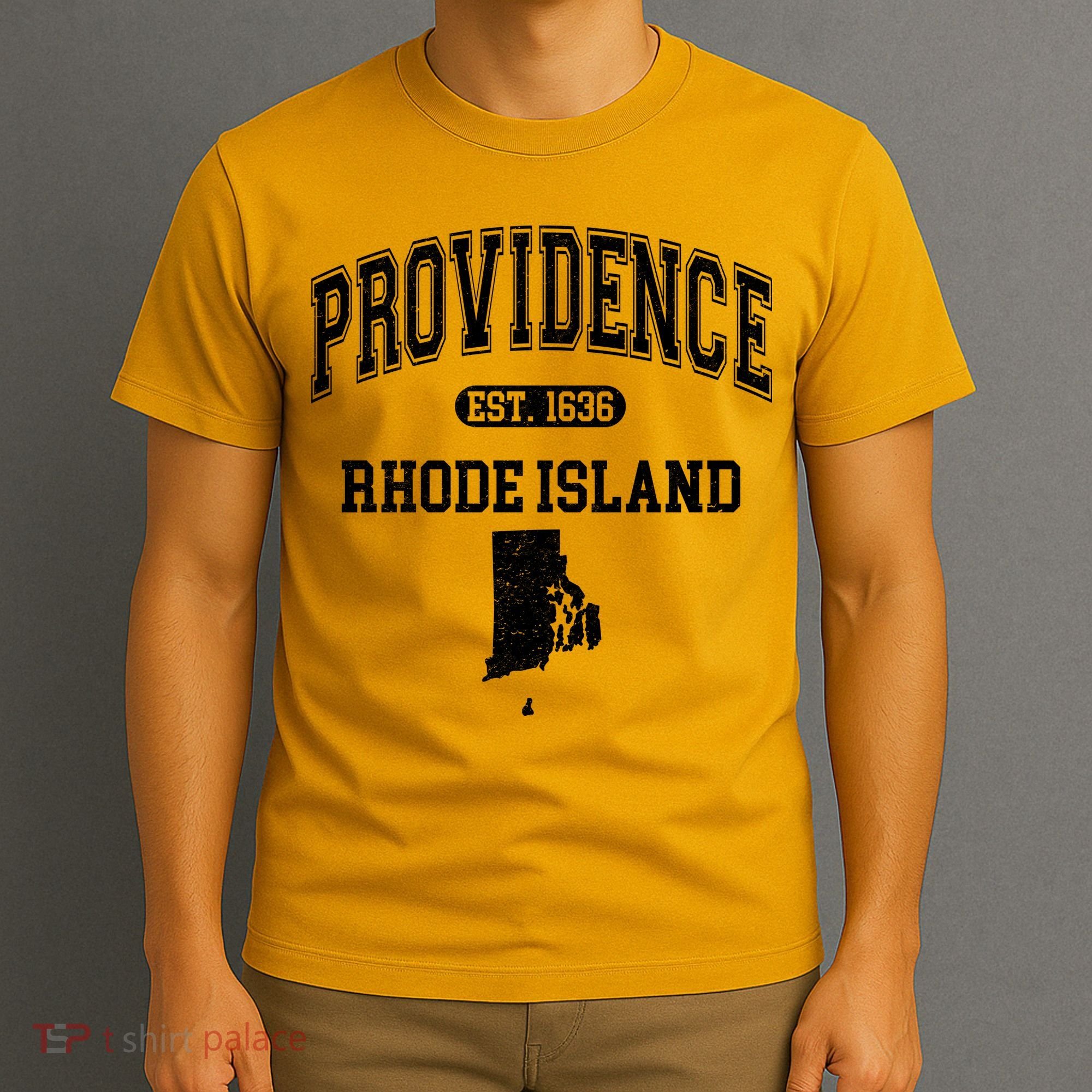 Providence Rhode Island Est 1636 T-Shirt