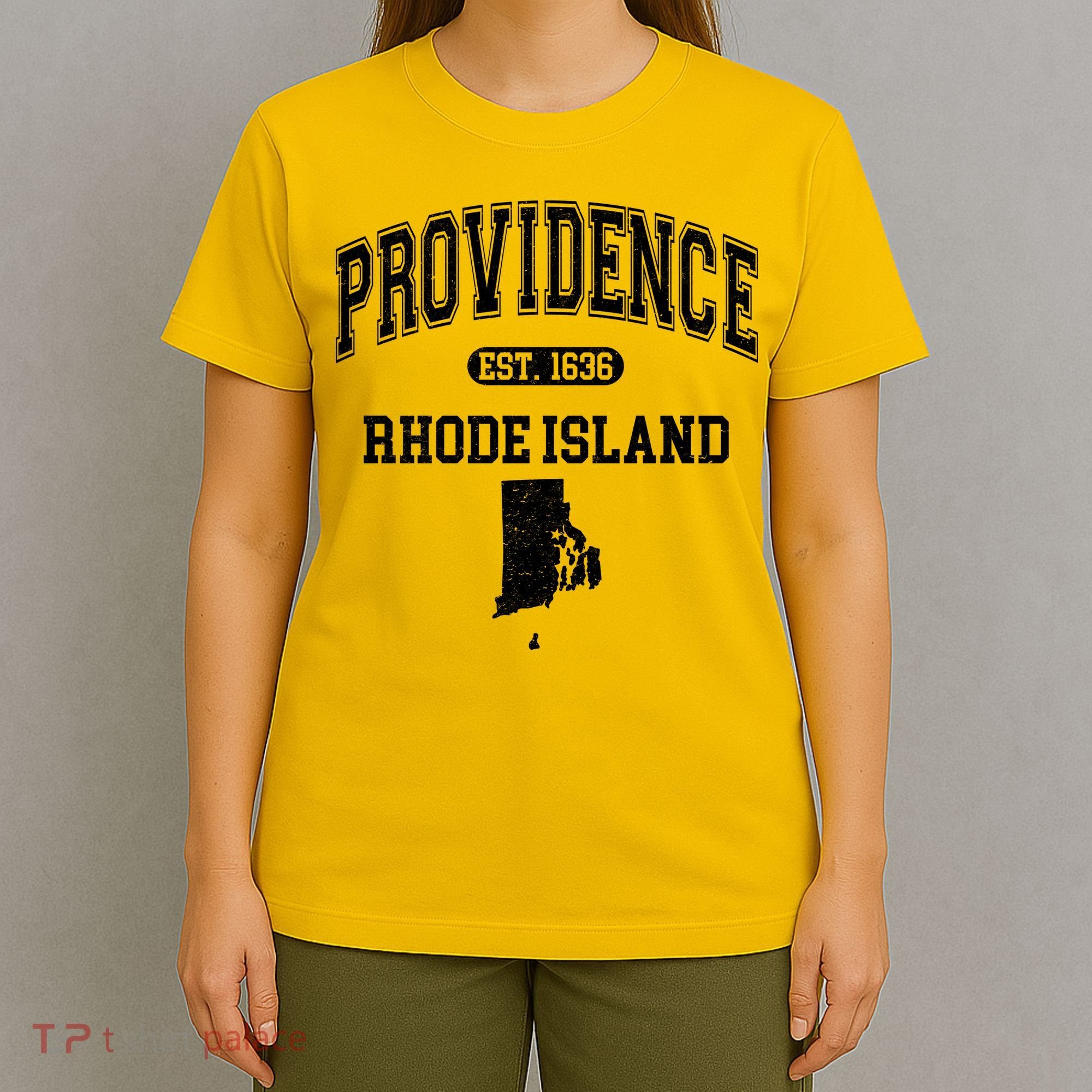 Providence Rhode Island Est 1636 T-Shirt