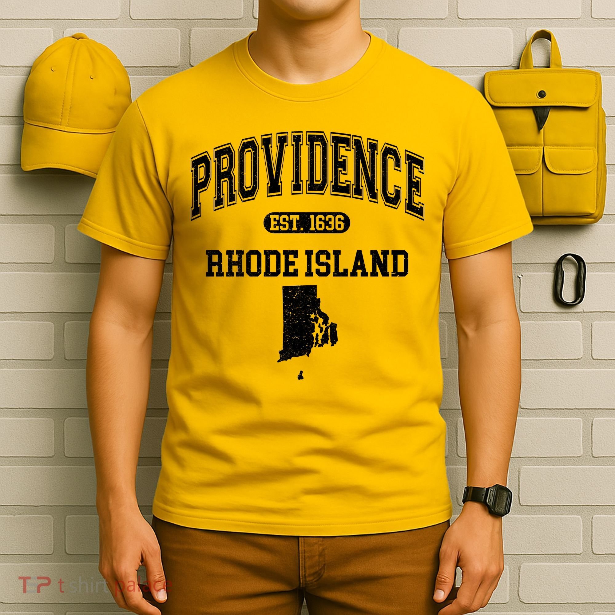 Providence Rhode Island Est 1636 T-Shirt