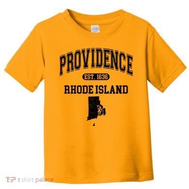Providence Rhode Island Est 1636 Toddler T-Shirt