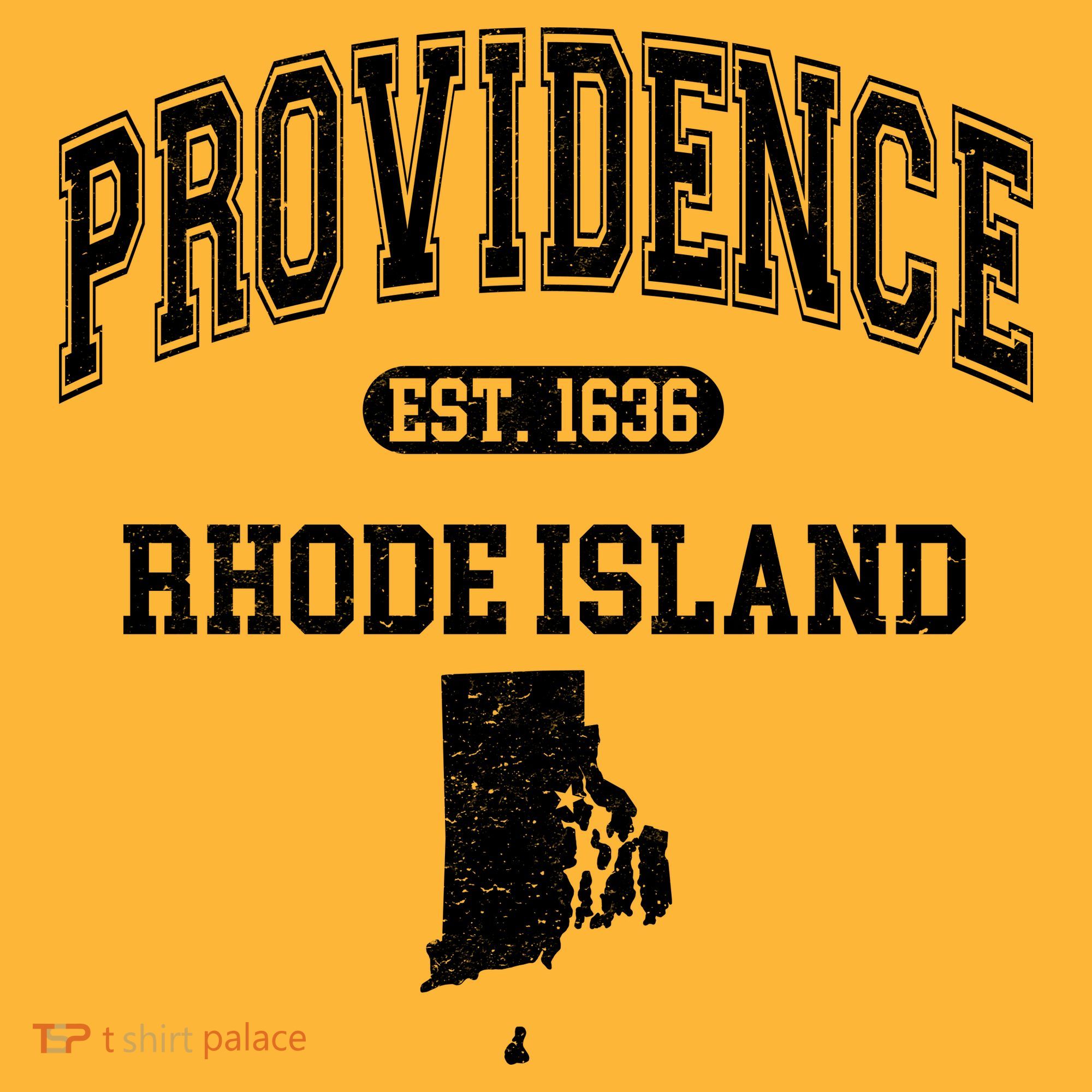 Providence Rhode Island Est 1636 Toddler T-Shirt