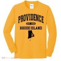 Providence Rhode Island Est 1636 Kids Long Sleeve Shirt thumb 0