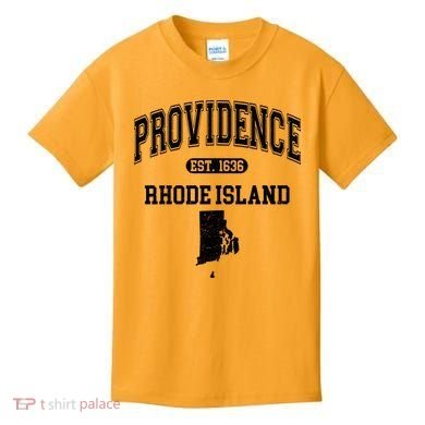 Providence Rhode Island Est 1636 Kids T-Shirt