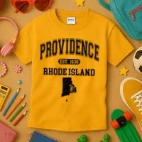 Providence Rhode Island Est 1636 Kids T-Shirt thumb 3