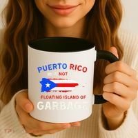 Puerto Rico Is Not A Floating Island Of Garbage Coffee Mug thumb 3