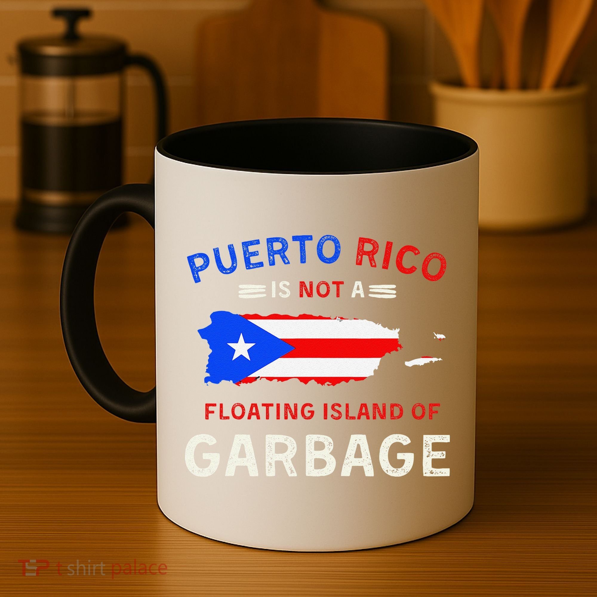 Puerto Rico Is Not A Floating Island Of Garbage Coffee Mug