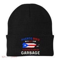 Puerto Rico Is Not A Floating Island Of Garbage Beanie thumb 0