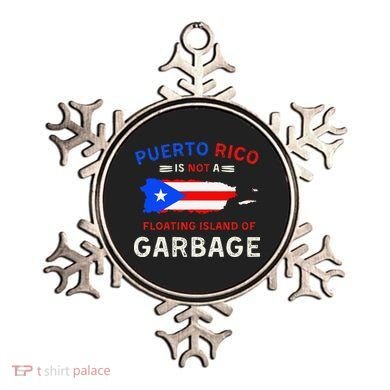 Puerto Rico Is Not A Floating Island Of Garbage Ornament