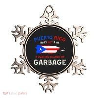 Puerto Rico Is Not A Floating Island Of Garbage Ornament thumb 0