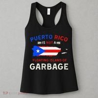 Puerto Rico Is Not A Floating Island Of Garbage Women's Tank Top thumb 3