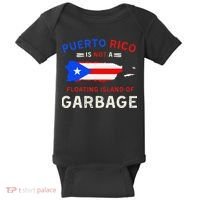 Puerto Rico Is Not A Floating Island Of Garbage Baby Bodysuit thumb 0