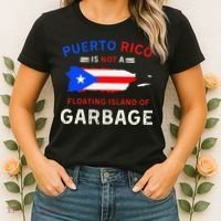 Puerto Rico Is Not A Floating Island Of Garbage Women's T-Shirt thumb 2