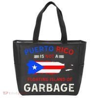 Puerto Rico Is Not A Floating Island Of Garbage Tote Bag thumb 0