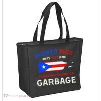 Puerto Rico Is Not A Floating Island Of Garbage Tote Bag thumb 2