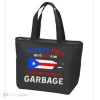 Puerto Rico Is Not A Floating Island Of Garbage Tote Bag thumb 3