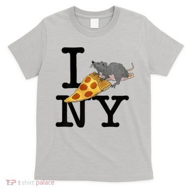 Pizza Rat I Loves New York Pizza Ironic T-Shirt